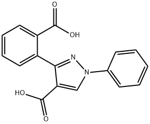 3-(2-羧基苯基)-1-苯基-1H-吡唑-4-羧酸