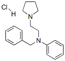 N-benzyl-N-phenylpyrrolidine-1-ethylamine monohydrochloride