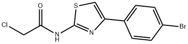N-[4-(4-溴-苯基)-噻唑-2-基]-2-氯-乙酰胺