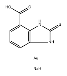 2-Aurio(I)thio-1H-benzimidazole-4-carboxylic acid sodium salt
