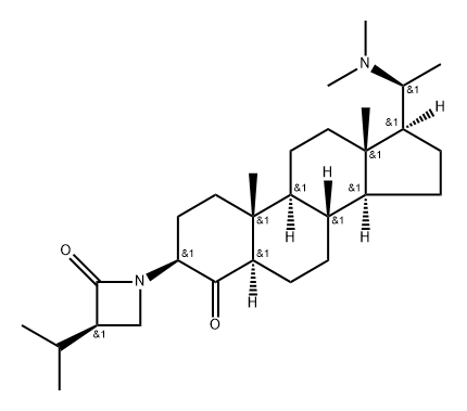 (3R)-1-[(20S)-20-(Dimethylamino)-4-oxo-5α-pregnan-3β-yl]-3-isopropylazetidin-2-one