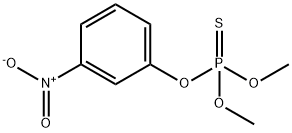 Thiophosphoric acid O,O-dimethyl O-(m-nitrophenyl) ester