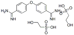 4,4'-oxydibenzamidine bis(2-hydroxyethanesulphonate)