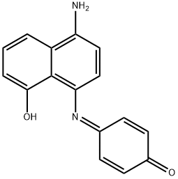 4-[(4-氨基-8-羟基-1-萘基)亚氨基]环己-2,5-二烯-1-酮