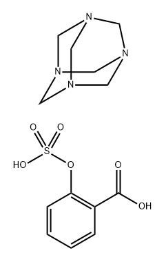 Salicylic acid, hydrogen sulfate, compd. with hexamethylene tetramine  (1:1)