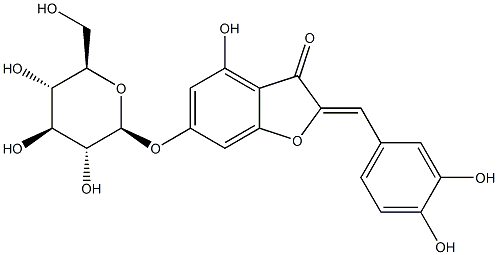 2-[(Z)-(3,4-Dihydroxyphenyl)methylene]-4-hydroxy-6-(β-D-glucopyranosyloxy)-3(2H)-benzofuranone