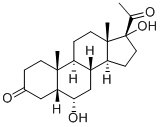 5-BETA-PREGNAN-6-ALPHA, 17-DIOL-3,20-DIONE