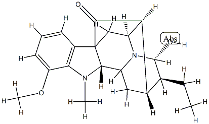 21α-Hydroxy-12-methoxyajmalan-17-one