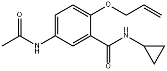 5-(Acetylamino)-2-(allyloxy)-N-cyclopropylbenzamide