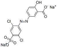 disodium 5-[(2,5-dichloro-4-sulphonatophenyl)azo]salicylate