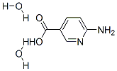 3-Pyridinecarboxylic  acid,  6-amino-,  dihydrate  (9CI)