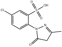 5-chloro-2-(3-methyl-5-oxo-2H-pyrazol-1(5H)-yl)benzenesulfonic acid