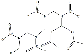 2,4,6,8-tetranitro-2,4,6,8-tetraazanonane-1,9-diyl diacetate