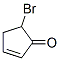2-Cyclopenten-1-one,  5-bromo-