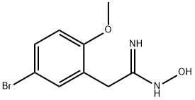 ACETAMIDOXIME,2-(5-BROMO-2-METHOXYPHENYL