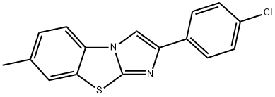 2-(4-CHLOROPHENYL)-7-METHYLIMIDAZO[2,1-B]BENZOTHIAZOLE