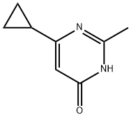 4(1H)-Pyrimidinone, 6-cyclopropyl-2-methyl- (9CI)