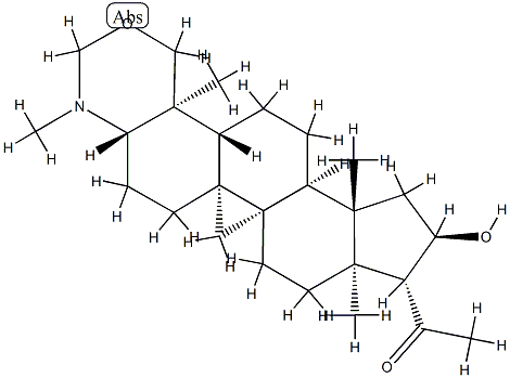 (3α,4β)-16α-Hydroxy-2',3,3',4-tetrahydro-3',4,14-trimethyl-9β,19-cyclo-6'H-5α-pregn-3-eno[3,4-d][1,3]oxazin-20-one