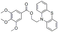 Benzoic acid, 3,4,5-trimethoxy-, 2-phenothiazin-10-ylethyl ester