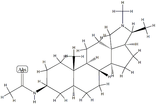 N-Acetyl-5α-conanin-3β-amine