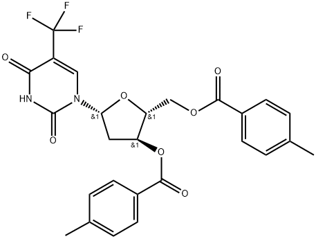 (2R,3S,5R)-5-(2,4-二氧代-5-(三氟甲基)-3,4-二氢嘧啶-1(2H) - 基)
