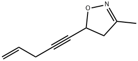 2-Isoxazoline, 3-methyl-5-(4-penten-1-ynyl)- (7CI,8CI)