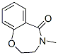 1,4-Benzoxazepin-5(2H)-one, 3,4-dihydro-4-methyl-