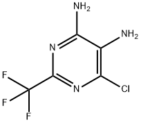 6-氯-2-(三氟甲基)-4,5-嘧啶二胺