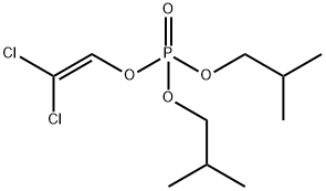 Phosphoric acid diisobutyl 2,2-dichloroethenyl ester