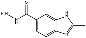 1H-Benzimidazole-5-carboxylicacid,2-methyl-,hydrazide(9CI)