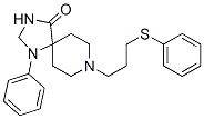 1-Phenyl-8-[3-(phenylthio)propyl]-1,3,8-triazaspiro[4.5]decan-4-one