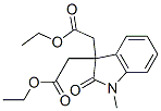 ethyl 2-[3-(ethoxycarbonylmethyl)-1-methyl-2-oxo-indol-3-yl]acetate