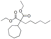 diethyl 2-cycloheptyl-2-hexyl-propanedioate
