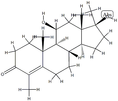 (8S,9S,10R,11S,13S,14S,17S)-11,17-dihydroxy-4,10,13,17-tetramethyl-2,6 ,7,8,9,11,12,14,15,16-decahydro-1H-cyclopenta[a]phenanthren-3-one