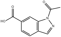 1-乙酰基-1H-吲唑-6-羧酸