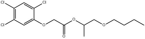 (2,4,5-Trichlorophenoxy)acetic acid 2-butyloxy-1-methylethyl ester