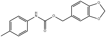 Carbanilic acid, p-methyl-, piperonyl ester (7CI, 8CI)