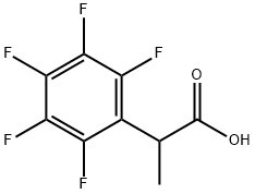 Benzeneacetic acid, 2,3,4,5,6-pentafluoro-.alpha.-methyl-