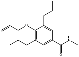 4-(Allyloxy)-3,5-dipropyl-N-methylbenzamide