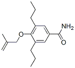 3,5-Dipropyl-4-(2-methylallyloxy)benzamide