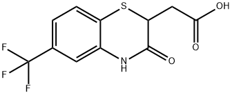 3-OXO-6-(TRIFLUOROMETHYL)-3,4-DIHYDRO-2H-1,4-BENZOTHIAZIN-2-YL]ACETIC ACID