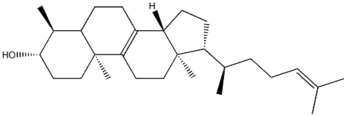 4α-Methylcholesta-8,24-dien-3β-ol