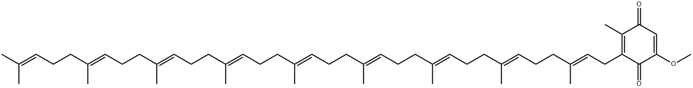 3-[(2E,6E,10E,14E,18E,22E,26E,30E)-3,7,11,15,19,23,27,31,35-Nonamethyl-2,6,10,14,18,22,26,30,34-hexatriacontanonenyl]-5-methoxy-2-methyl-2,5-cyclohexadiene-1,4-dione