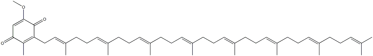3-Methoxy-6-methyl-5-[(2E,6E,10E,14E,18E,22E,26E)-3,7,11,15,19,23,27,31-octamethyl-2,6,10,14,18,22,26,30-dotriacontaoctenyl]-2,5-cyclohexadiene-1,4-dione