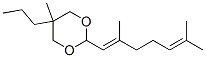 2-(2,6-DIMETHYLHEPTA-1,5-DIENYL)-5-METHYL-5-PROPYL-1,3-DIOXANE