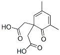 Diacetic acid 3,5-dimethyl-6-oxo-2,4-cyclohexadien-1-ylidene ester
