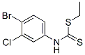 4-Bromo-3-chlorophenylcarbamodithioic acid ethyl ester