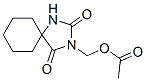 3-(Acetoxymethyl)-1,3-diazaspiro[4.5]decane-2,4-dione