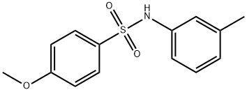 4-甲氧基-N-(3-甲基苯基)苯磺酰胺