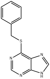 6-[(phenylmethyl)thio]-1H-purine